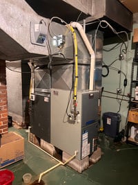 HVAC system is intended for residential use and does not meet school needs.